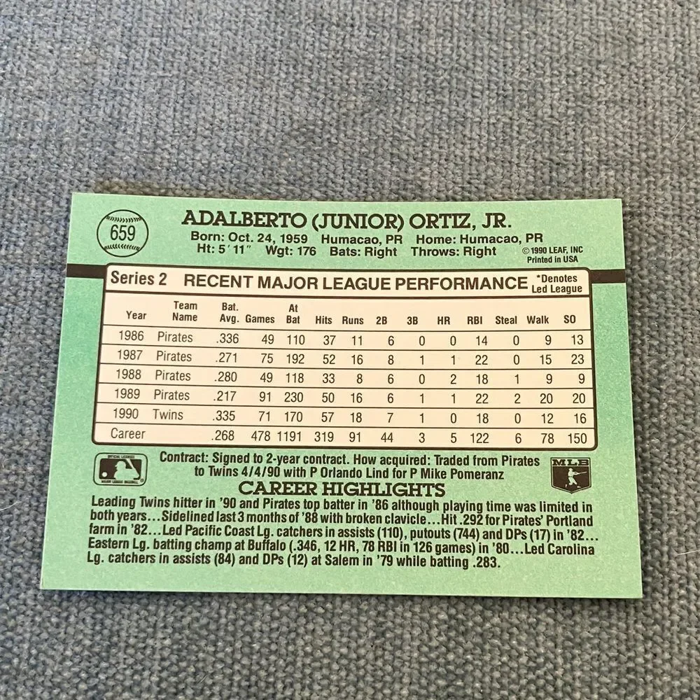 Donruss see pictures